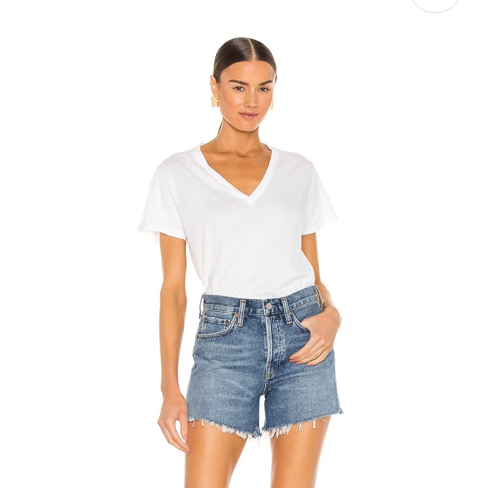 AGOLDE Parker Long Vintage Loose Short in Skywave